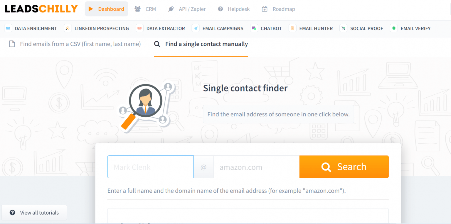 email hunter tool