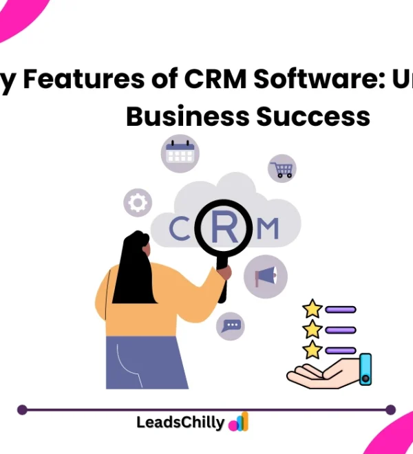 Key features of CRM software